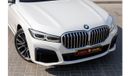 بي أم دبليو 730Li M Sport 2.0L BMW 730Li M-Sport 2021 GCC under Warranty with Flexible Down-Payment.