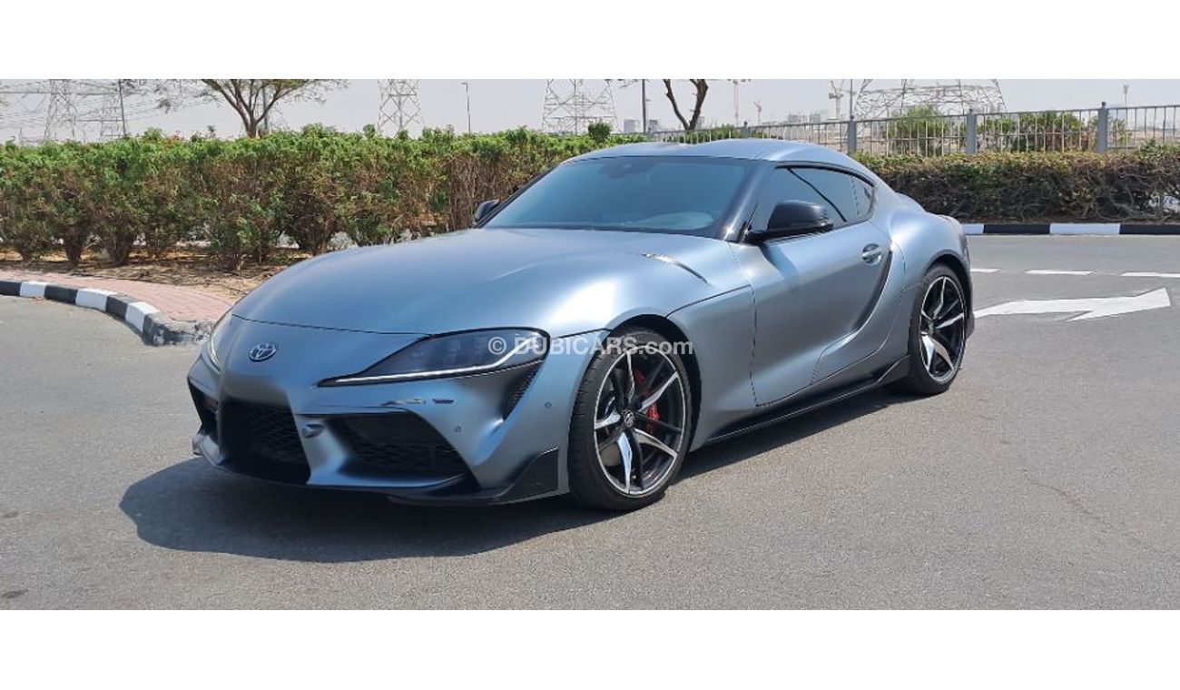 Toyota Supra SUPRA 2020l2 GR V6 3.0L TURBO GCC FREE SERVICE 72000 KM + WARRANTY 6 -09 -25 AL FUTTAIM, TOP OPTION