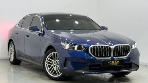 بي أم دبليو 520i 2024 BMW 520i, BMW Warranty + Service Pack, Excellent Condition, GCC