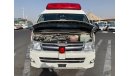 Toyota Hiace 2012 LHD Petrol Ambulance Top Of The Range Full Options