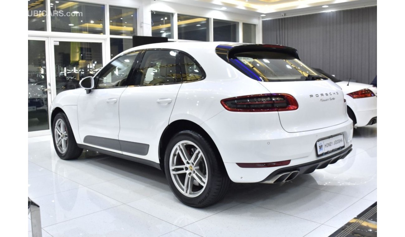 بورش ماكان T EXCELLENT DEAL for our Porsche Macan Turbo ( 2014 Model ) in White Color GCC Specs