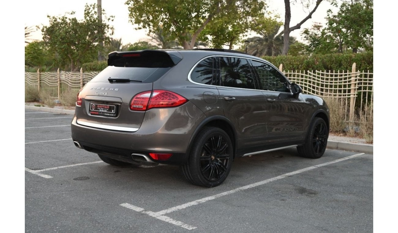 بورش كايان أس 0% DP - AGENCY MAINTAINED - PORCSHE CAYENNE S 2014 - PANAROMIC ROOF - 4.6TC V8 4WD - WELL MAINTAINED