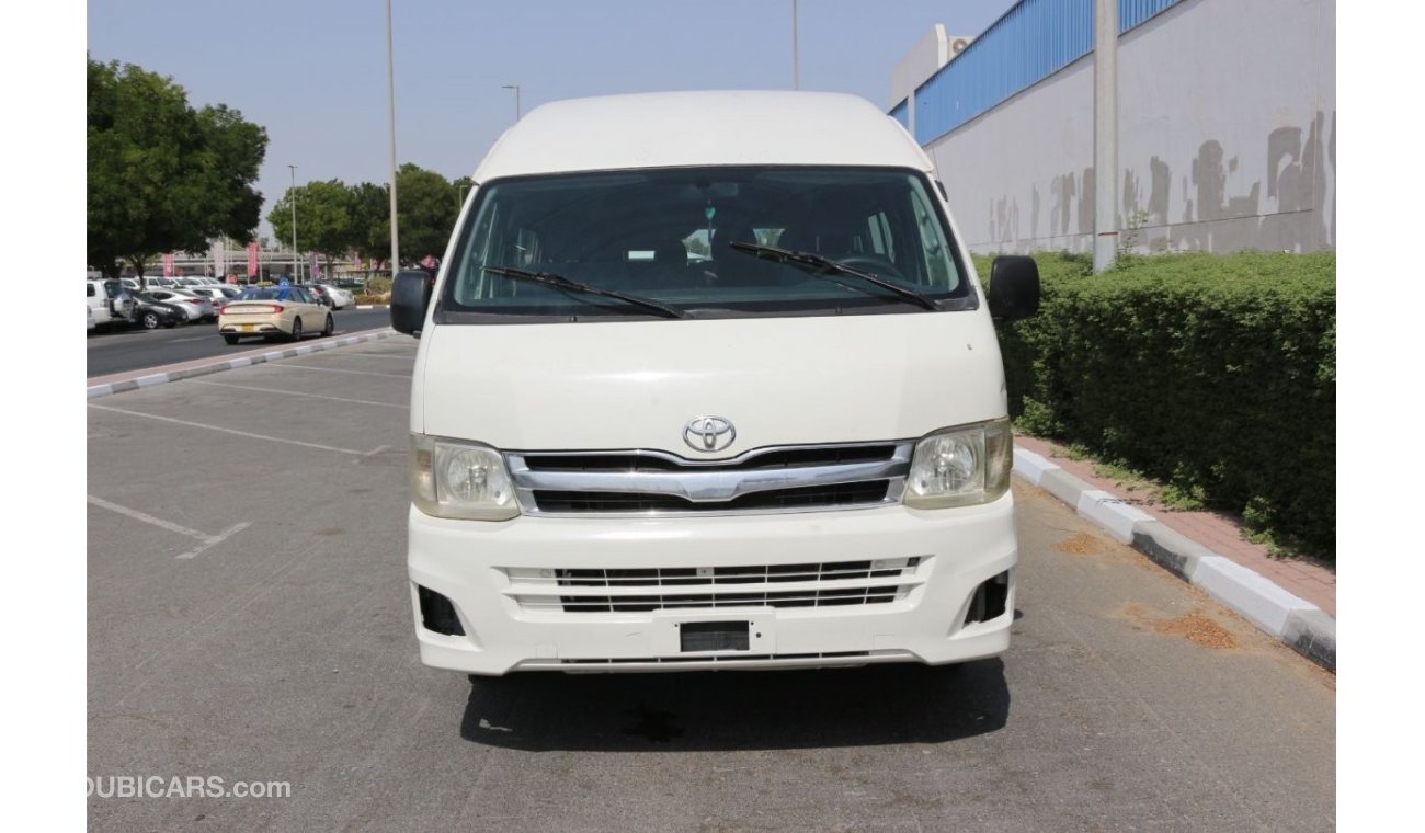 Toyota Hiace TOYOTA HIAC HIGHROOF 2011 (15 PASSENGER ) PETROL ENGINE