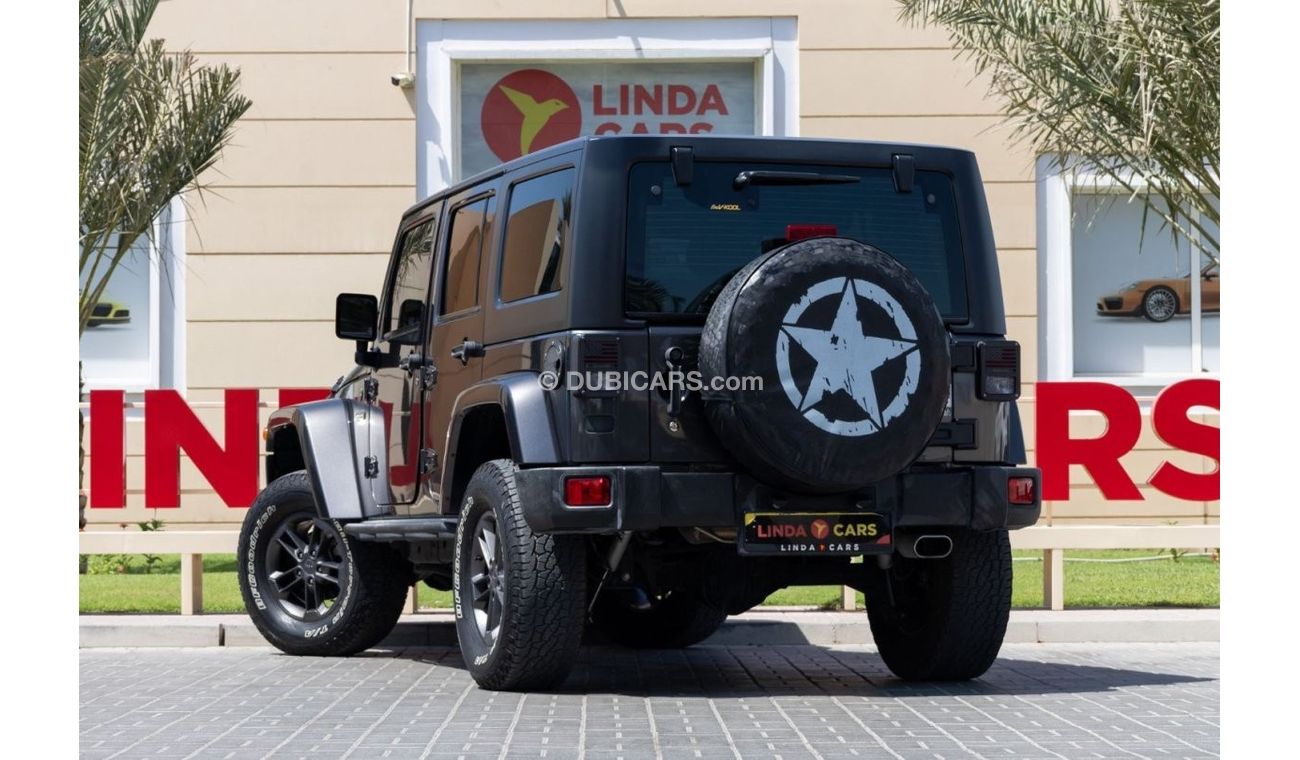 جيب رانجلر Jeep Wrangler Unlimited Oscar Mike Edition 2018 GCC under Warranty with Flexible Down-Payment.