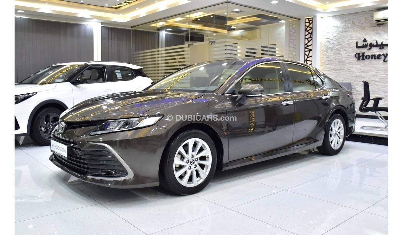 Toyota Camry EXCELLENT DEAL for our Toyota Camry SE ( 2023 Model ) in Brown Color GCC Specs