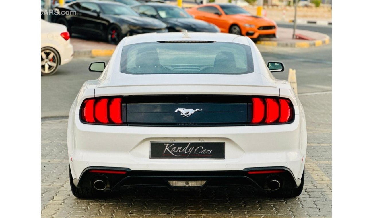 Ford Mustang EcoBoost | Monthly AED 1520/- | 0% DP | Blindspot | Touch Screen | Leather Seats | # 09800