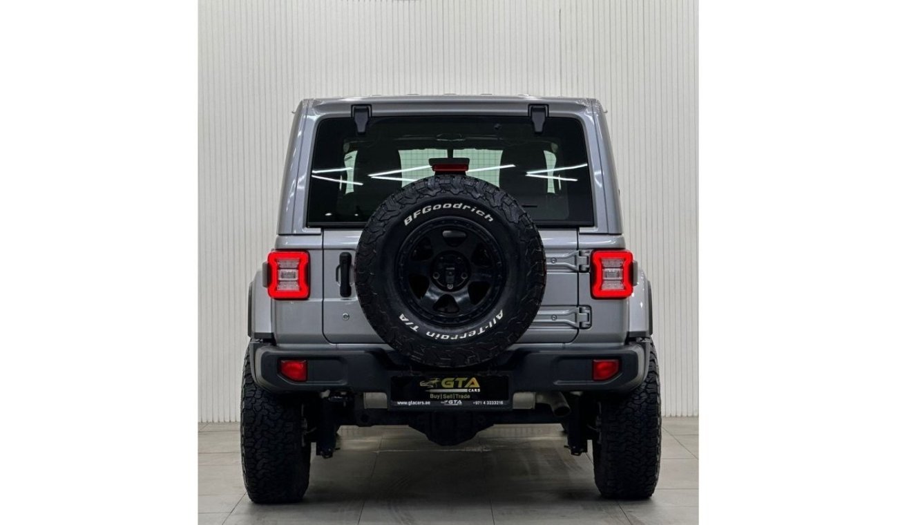 جيب رانجلر 2018 Jeep Wrangler Unlimited Sahara, Full Jeep Service History, Warranty, GCC