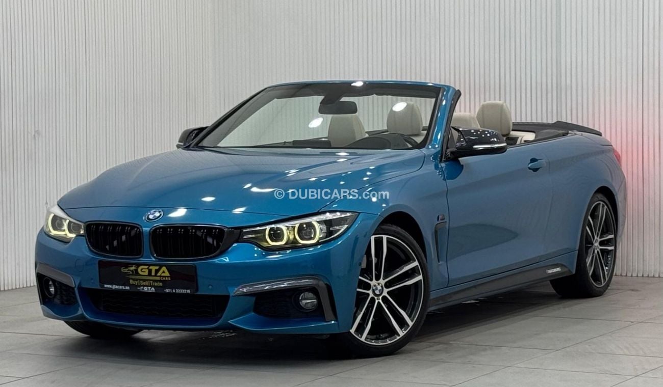 بي أم دبليو 430i M Sport 2.0L 2018 BMW 430i M-Sport Convertible, Warranty, March 2025 BMW Service Pack, Excellent Con