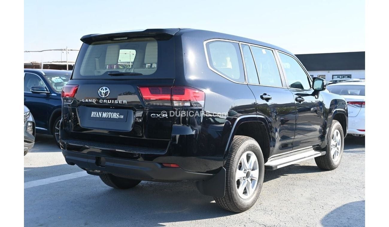 تويوتا لاند كروزر GXR 4.0L Toyota Land Cruiser GX-R 4.0L, 4WD, Model 2024, Color Black (Export Price)