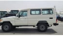 تويوتا لاند كروزر هارد توب TOYOTA LAND CRUISER LC78 HARDTOP 4.2L DIESEL V6 MY 2023 WHITE