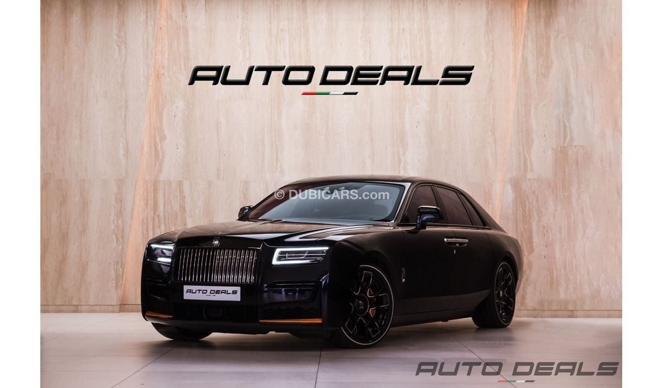 Rolls-Royce Ghost Black Badge Ekleipsis Private Collection 1 of 25 Goodwood | GCC | Warranty | Service Contract | 6.7L