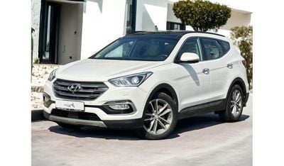 Hyundai Santa Fe GL 3.3L AED 780 PM | HYUNDAI SANTA FE | 2017 | 3.3L V6 AWD | GCC | FULL OPTION | 0% DOWNPAYMENT