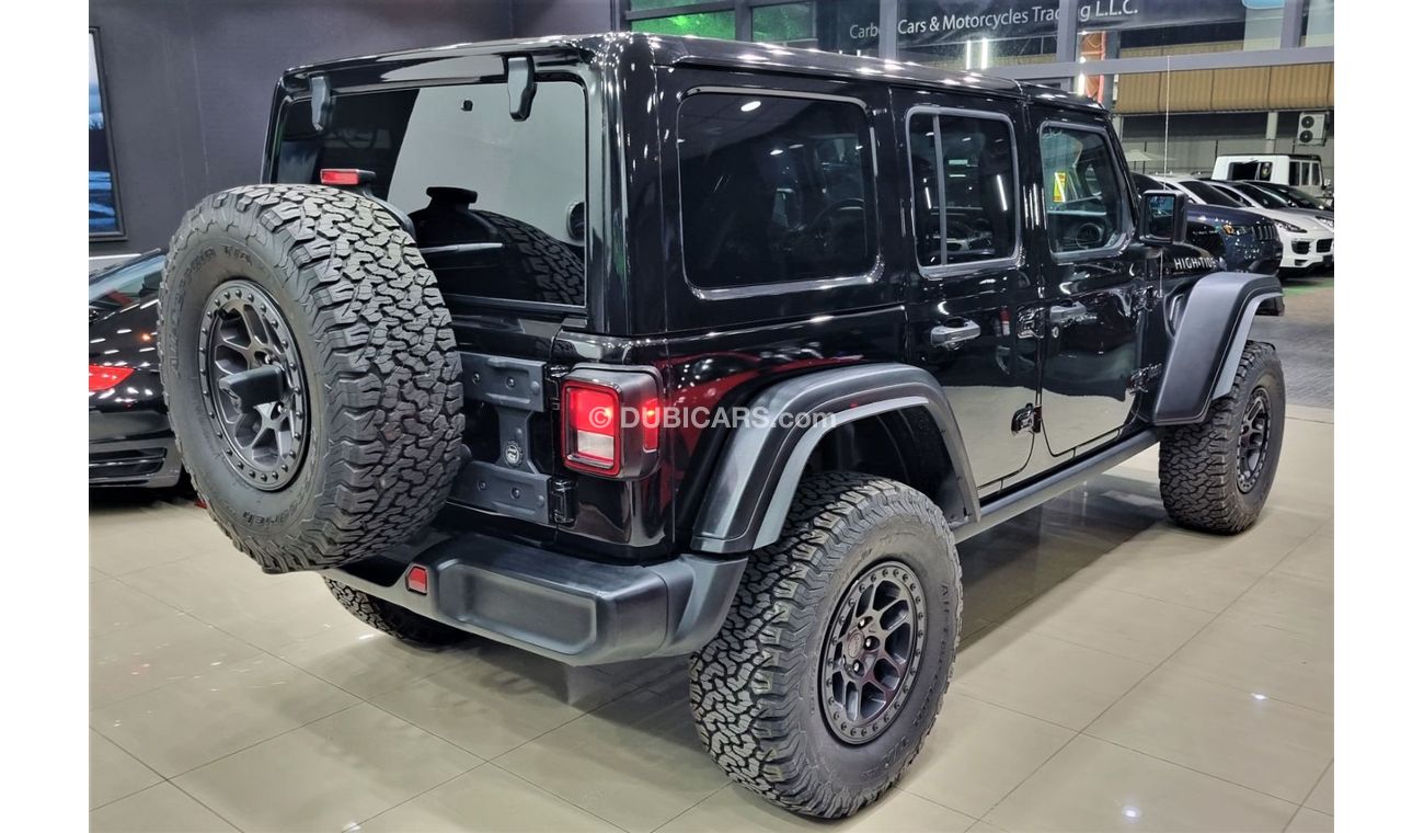 Jeep Wrangler JEEP WRANGLER HIGH TIDE 2022 WITH ONLY 3800 KM FOR 159K AED