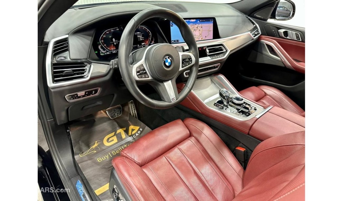 BMW X6 xDrive 40i 2021 BMW X6 xDrive40i M-Sport, Dec 2025 BMW Warranty + Service Contract, Full BMW Service