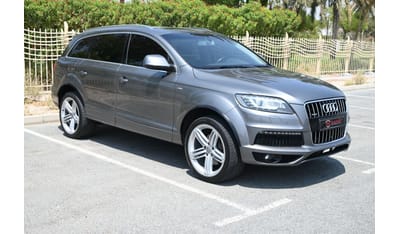 Audi Q7 0% DP  - ACCIDENT FREE - AUDI SERVICE - AUDI Q7 S-LINE 3.0SC 2015 - FIRS