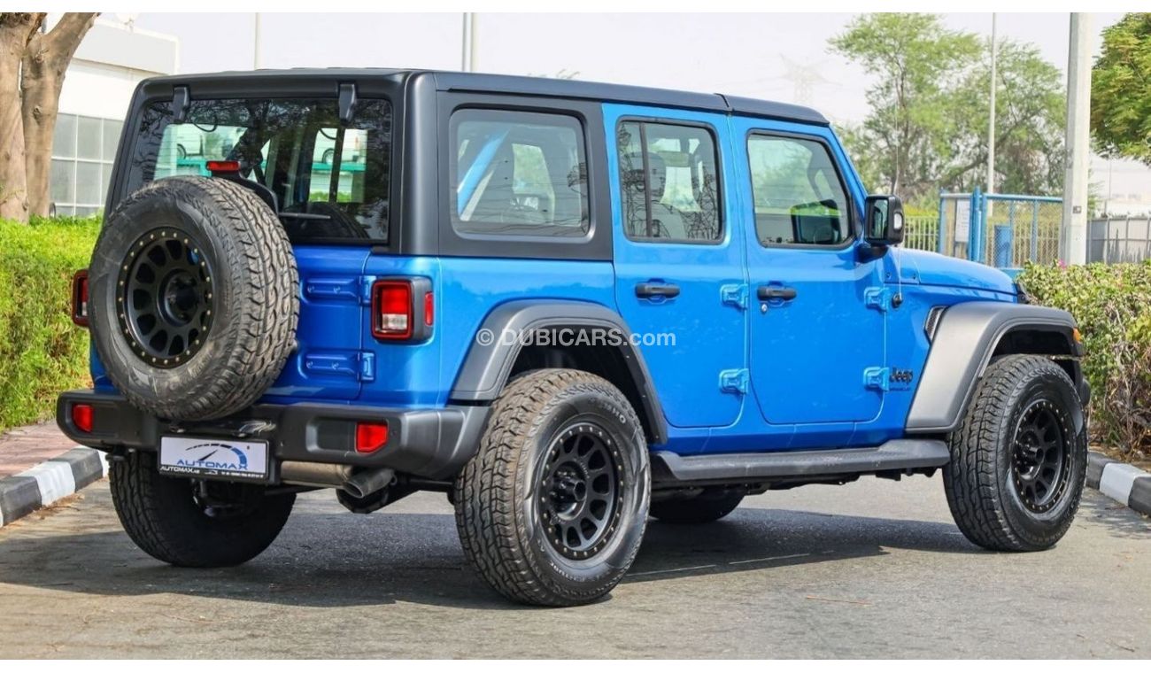 Jeep Wrangler Unlimited Sport Plus V6 3.6L , 2023 GCC , 0Km , With 3 Years or 60K Km Warranty @Official Dealer