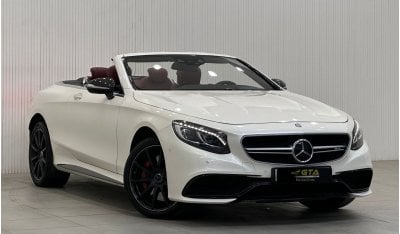 مرسيدس بنز S 63 AMG 2016 Mercedes S63 4MATIC Cabriolet, Full Service History, GCC