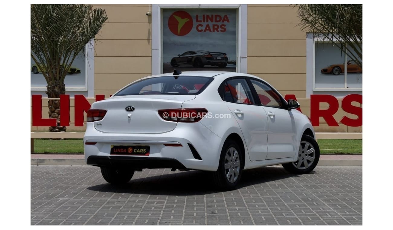 كيا ريو Kia Rio 2021 GCC under Agency Warranty with Flexible Down-Payment.