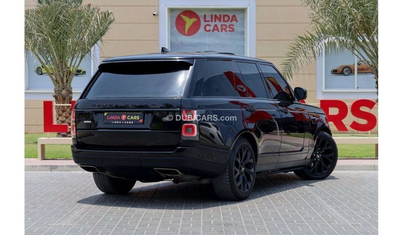 لاند روفر رينج روفر Range Rover Vogue SE Supercharged 2018 GCC under Warranty with Flexible Down-Payment.