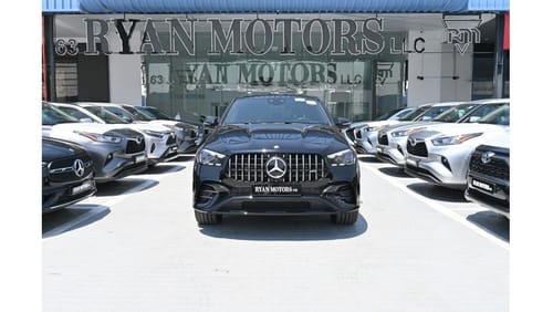 مرسيدس بنز GLE 53 Mercedes-AMG GLE 53 4MATIC+ SUV is a 3.0-litre Inline-6 turbo engine, Coupe , Color Black, Model 202