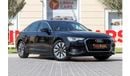 أودي A6 40 TFSI 2.0L Audi A6 40TFSI 2022 GCC under Warranty with Flexible Down-Payment.