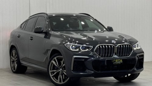 بي أم دبليو X6 2023 BMW X6 M50i, Apr 2028 BMW Warranty + Service Package, Full Service History, GCC