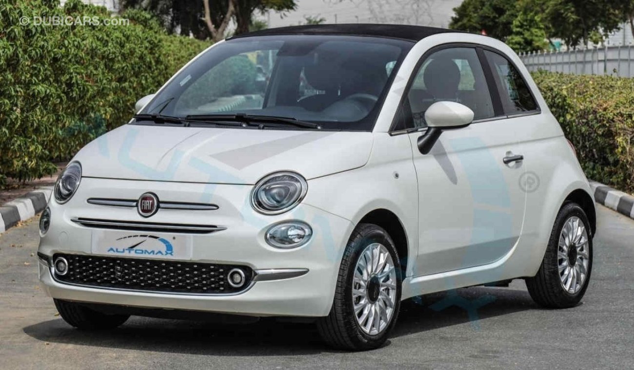 Fiat 500 Cabrio 1.4L FWD , 2024 GCC , 0Km , With 5 Years or 120K Km Warranty @Official Dealer