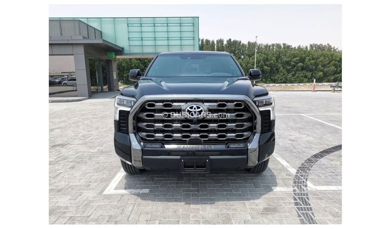 تويوتا تاندرا Toyota Tundra ( i-FORCE MAX ) Platinum Hybrid - 2024 - Black