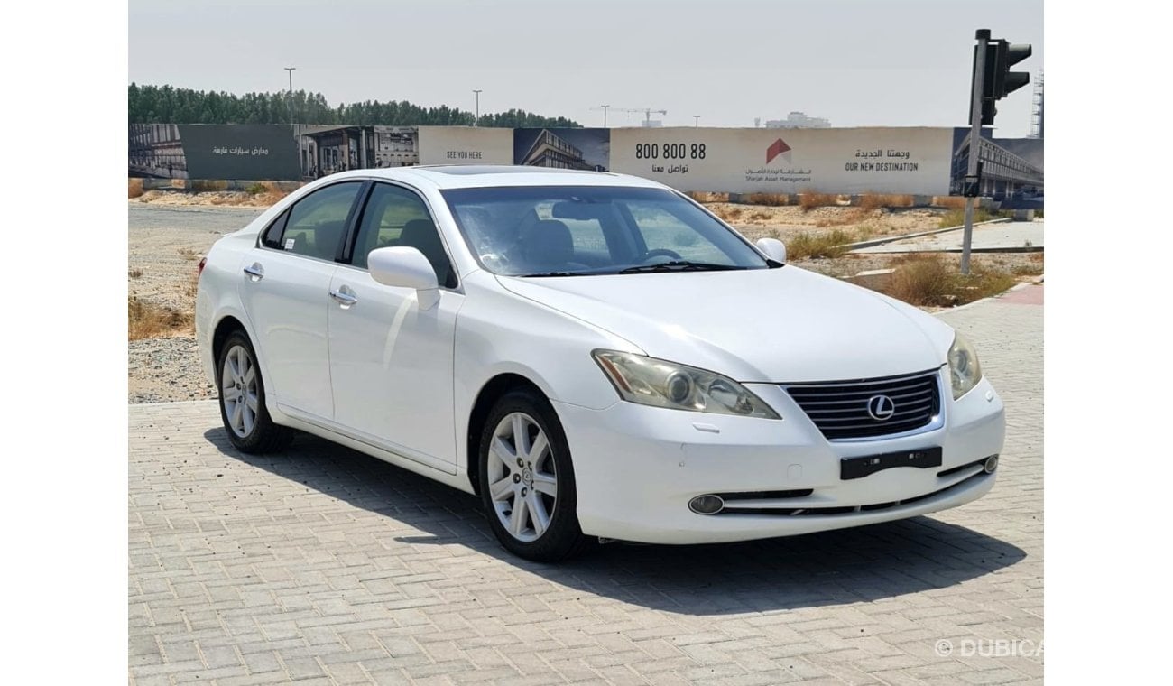 لكزس ES 350 موديل 2008 خليجي فل مواصفات فتحه وجلد ومثبت سرعه