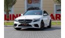 Mercedes-Benz C200 Premium Mercedes-Benz C200 AMG Kit 2020 GCC under Agency Warranty with Flexible Down-Payment.