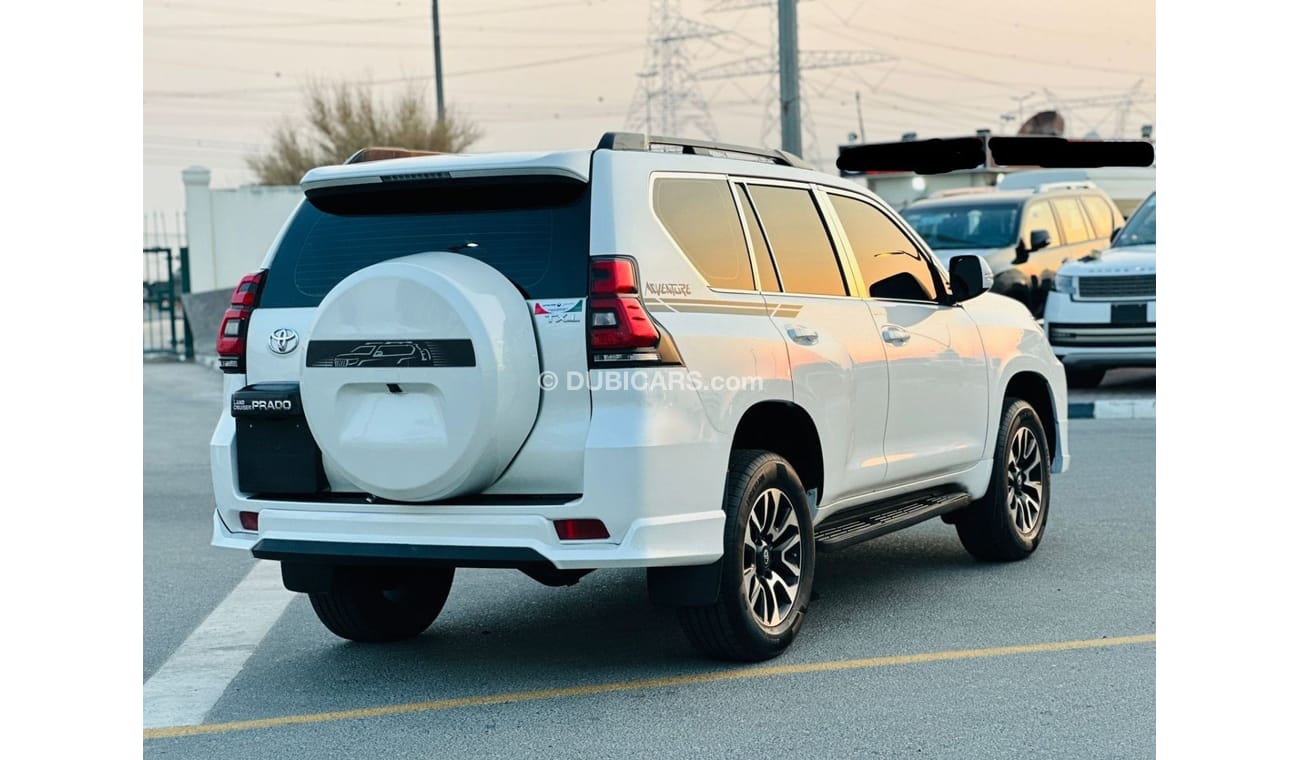 Toyota Prado MODIFIED TO PRADO 2023 | TEXTURED LEATHER SEATS | 2.7L PETROL | 2017 | TESLA SCREEN | LHD | REAR VIE