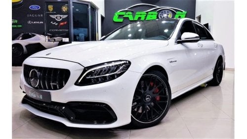 Mercedes-Benz C 63 AMG MERCEDES-BENZ C63 2020 MODEL WITH 3 YEARS WARRANTY FOR ONLY 260K AED