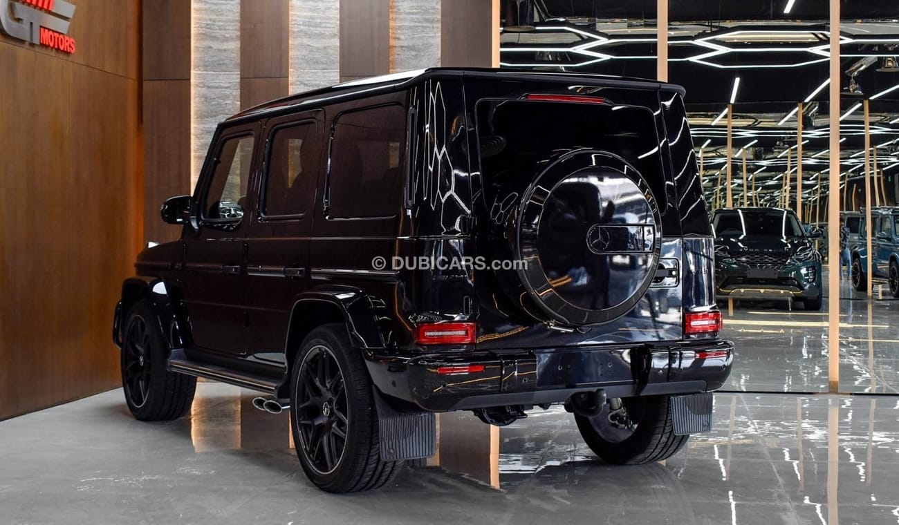 مرسيدس بنز G 63 AMG MERCEDES BENZ G63 AMG DOUBLE NIGHT PACKAGE 2024 FULL OPTION