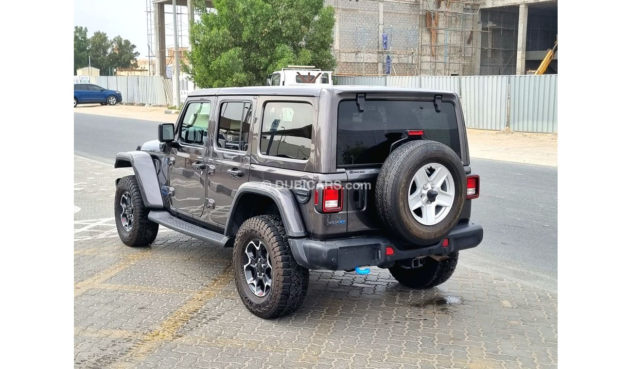 جيب رانجلر JEEP WRANGLER RUBICON 4XE HYBRID 2021 CLEAN TITLE