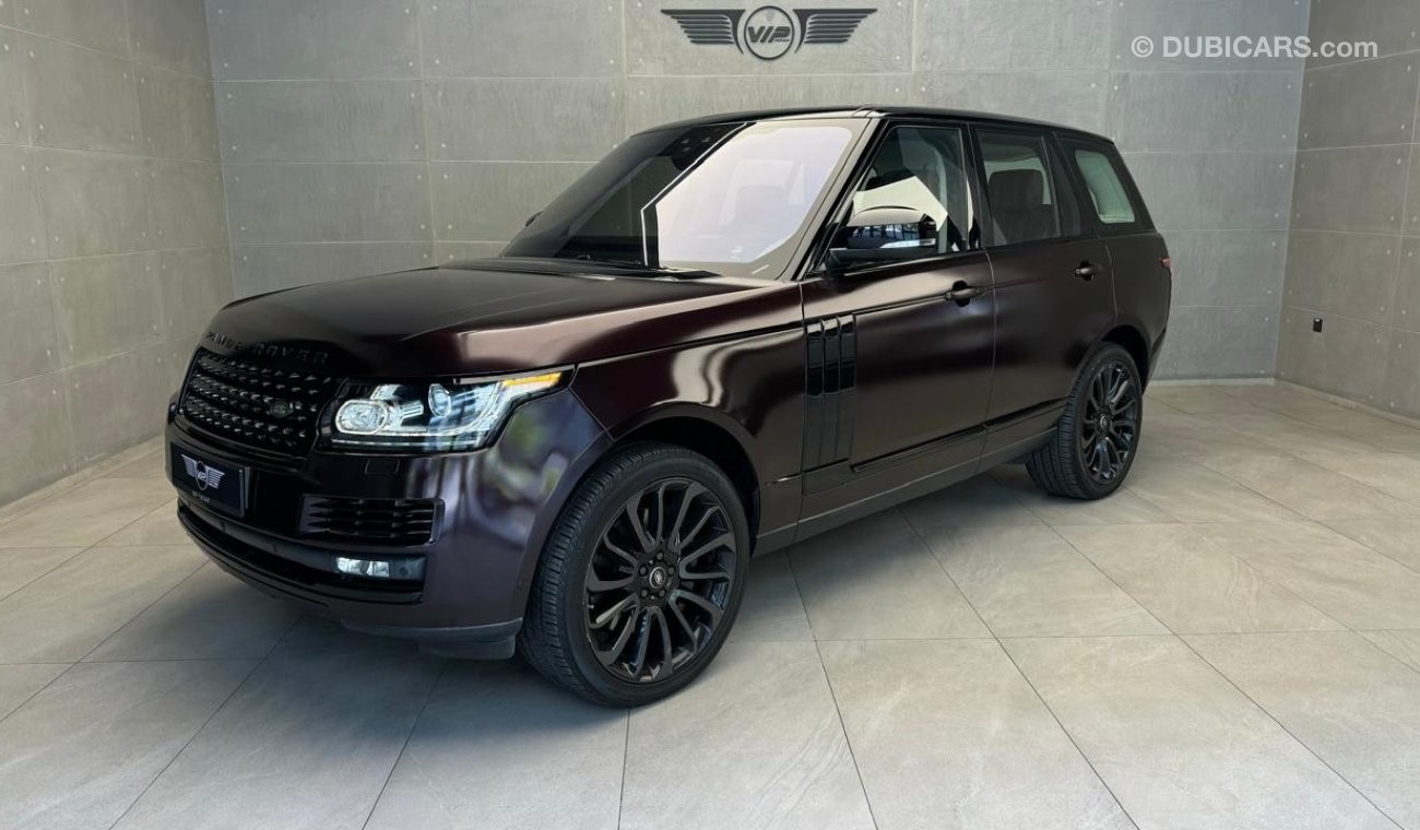 Land Rover Range Rover Vogue Autobiography Vouge autobiography supercharged Gcc low mileage warrant available