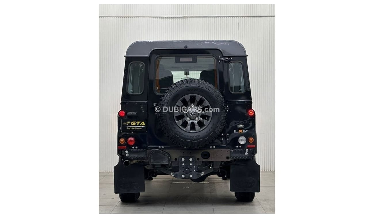 Land Rover Defender 2013 Land Rover Defender 110SX LXV Manual Transmission, Full Service History, GCC