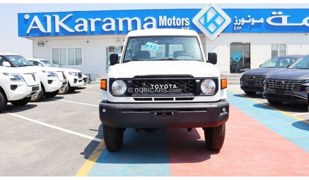 Toyota Land Cruiser Hard Top Diesel LC78 4.2Ltr 1HZJ,2024.DIFFERENTIAL LOCK , POWER WINDOW , CENTER LOCK ,