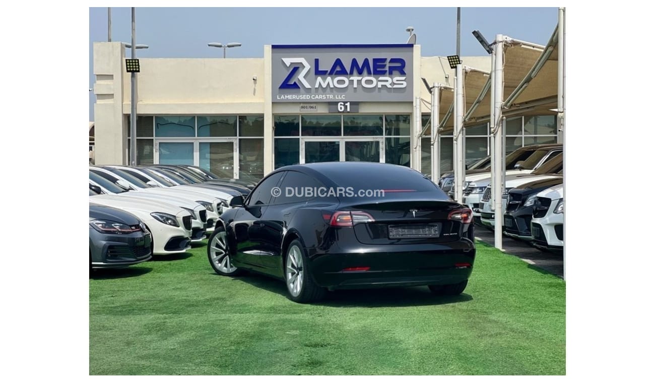 تسلا موديل 3 1600 Monthly payments / Tesal Model 3 / Long Range 2021 / full option / low mileage