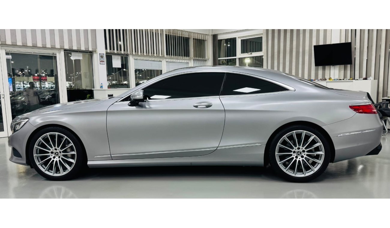 Mercedes-Benz S 500 Coupe GCC .. FSH .. Special Edition .. Original Color .. Brand New Condition