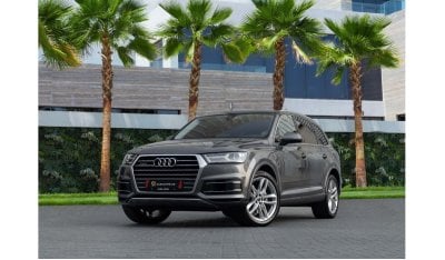 أودي Q7 45 TFSI quattro لاكجري | 2,252 P.M  | 0% Downpayment | Excellent Condition!