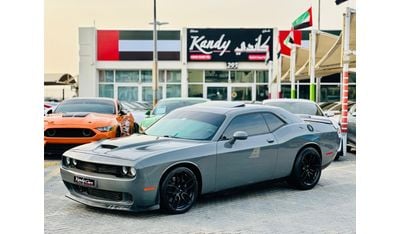 دودج تشالينجر Scat Pack 6.4L (470 HP) | Monthly AED 1520/- | 0% DP | Sunroof | Alcantara Seats | # 25576