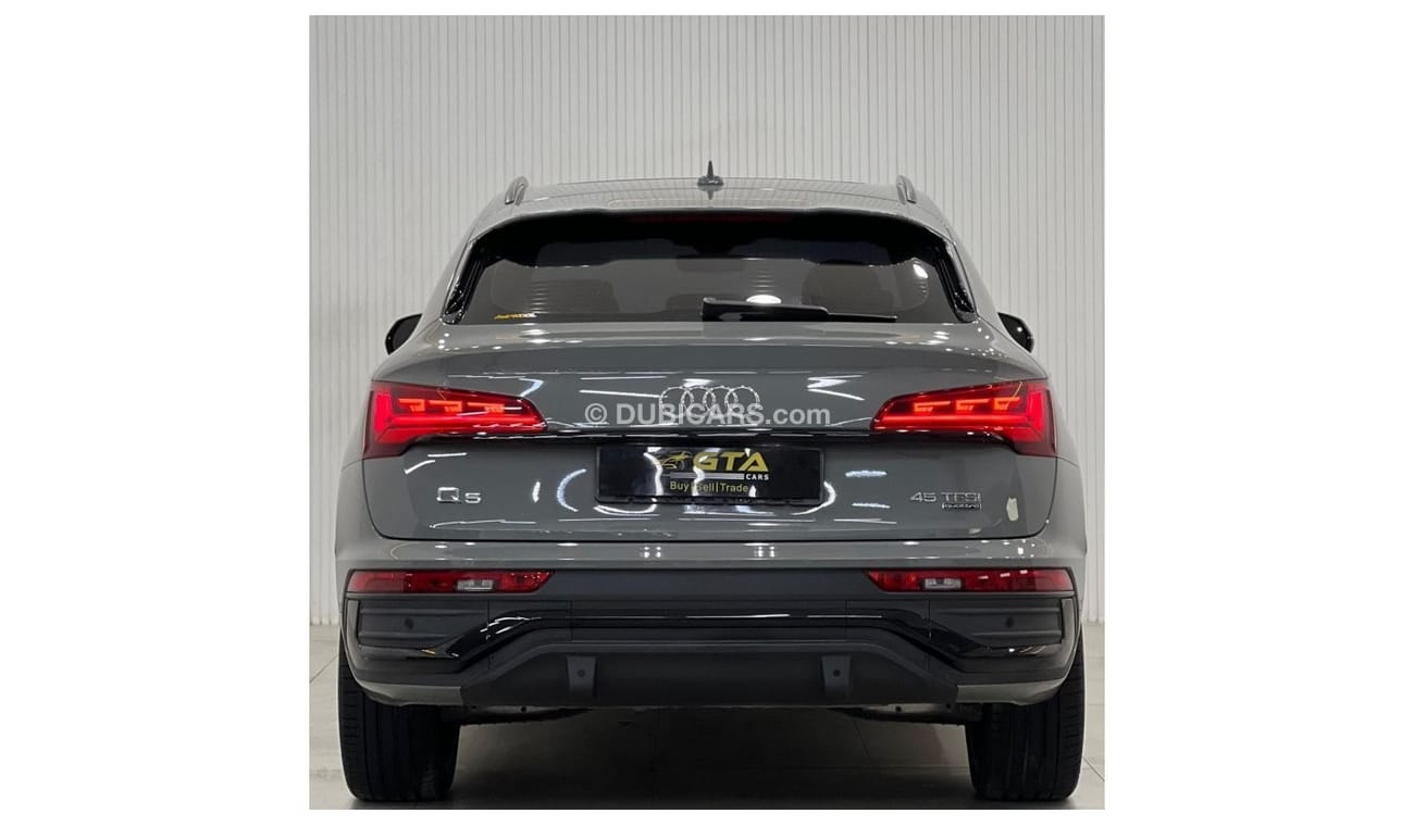 أودي Q5 45 TFSI quattro S لاين 2022 Audi Q5 S-Line 45TFSI Sportback, 5 Years Audi Warranty + Service Pack, F