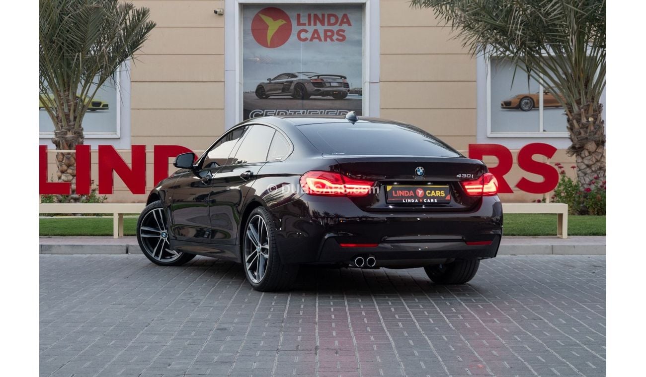 بي أم دبليو 430i M Sport 2.0L BMW 430i M-Sport Gran Coupe 2019 GCC under Agency Warranty and Service Contract with Fl