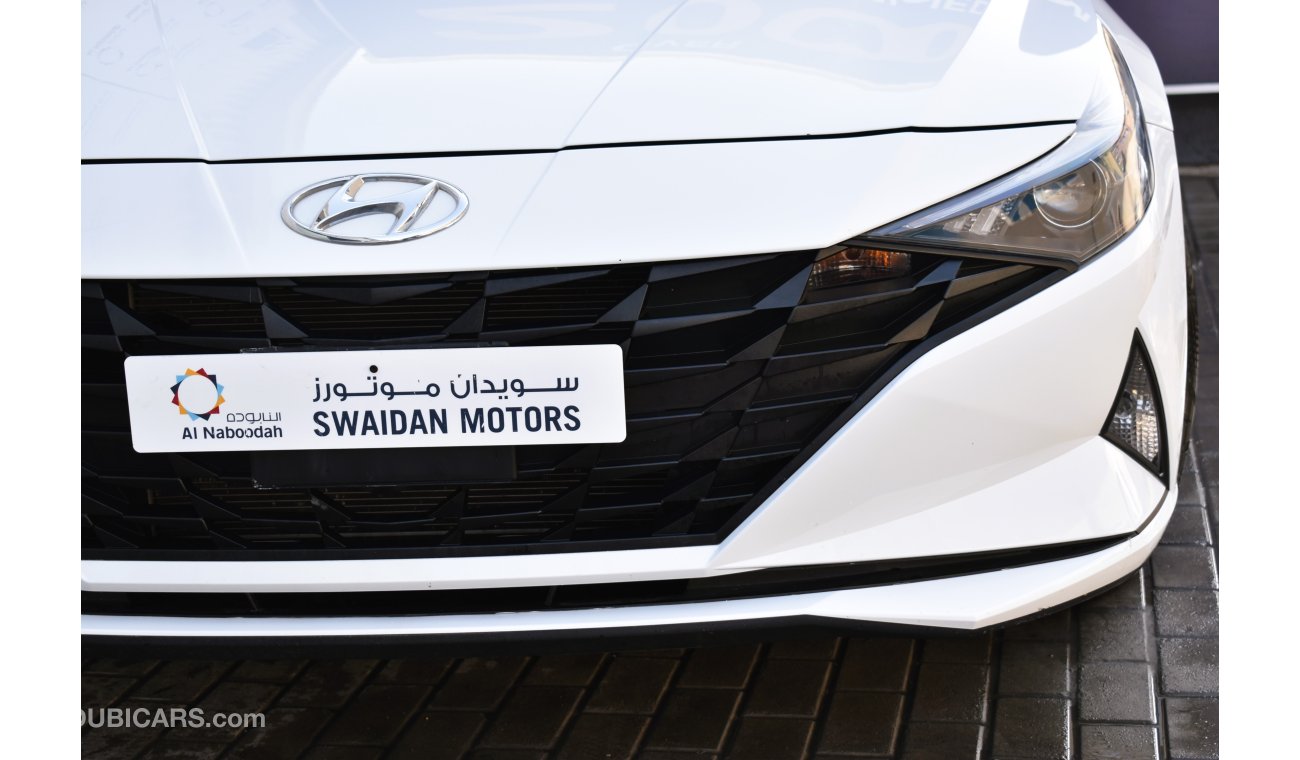 Hyundai Elantra AED 899 PM | 1.6L SMART GCC DEALER WARRANTY