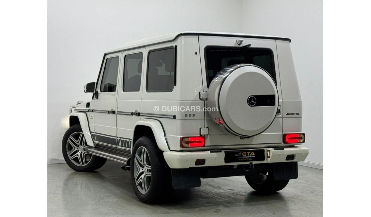 مرسيدس بنز G 63 AMG Std 5.5L 2015 Mercedes Benz G63 AMG, Full Service History, Carbon Fiber Package, GCC