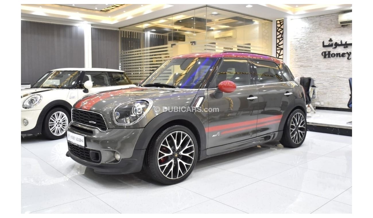 Mini John Cooper Works Countryman EXCELLENT DEAL for our Mini CountryMan John Cooper Works ( 2015 Model ) in Grey Color GCC Specs