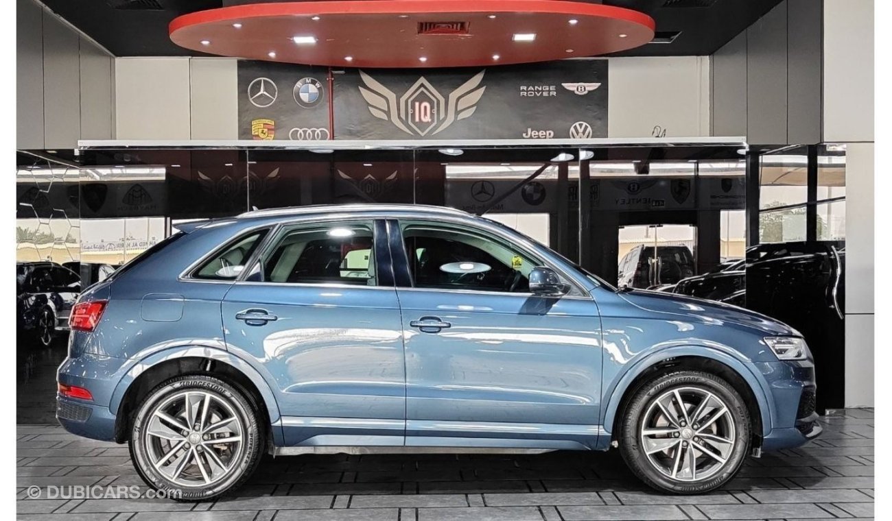 Audi Q3 35 TFSI S-Line AED 1,200 P.M | 2017 AUDI Q3 S-LINE | UNDER WARRANTY | 35 TFSI QUATTRO 2.0 L | GCC