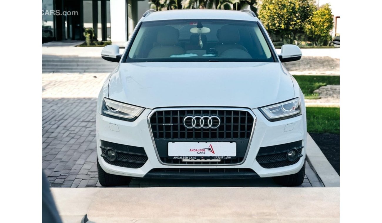 Audi Q3 AED 930 PM | AUDI Q3 2L I4 | GCC | ECONOMICAL | MINT CONDITION