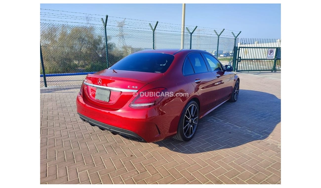 Mercedes-Benz C 43 AMG MERCEDES BENZ c43 2016 RED PETROL kms 43199 (347209)