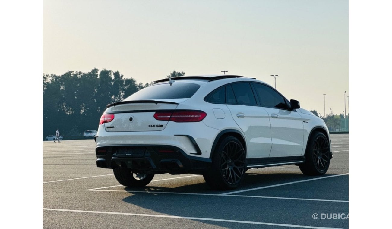 Mercedes-Benz GLE 63 AMG MERCEDES GLE63S COUPE KIT BRABUS ORIGINAL MODEL 2017 GCC SPACE